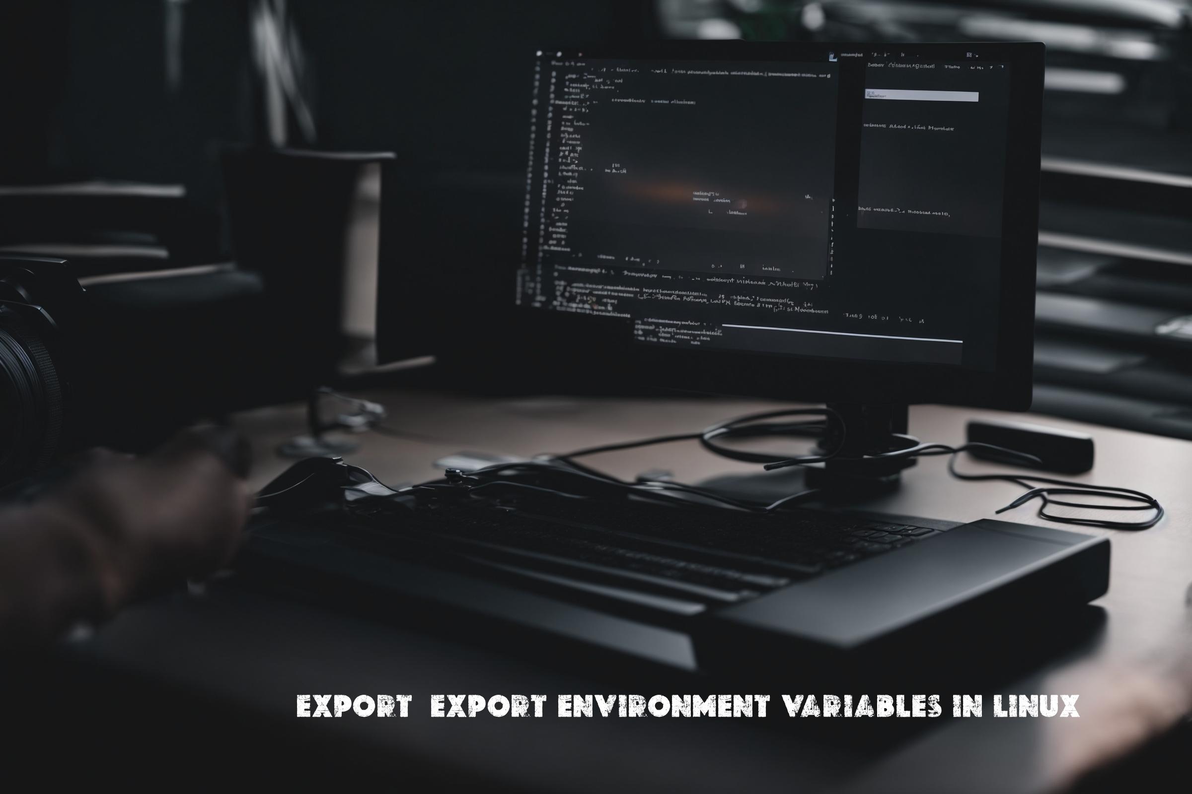 Exportarea variabilelor de mediu în Linux