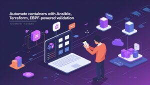 Automatizați containerele cu Ansible, Terraform și validare bazată pe eBPF